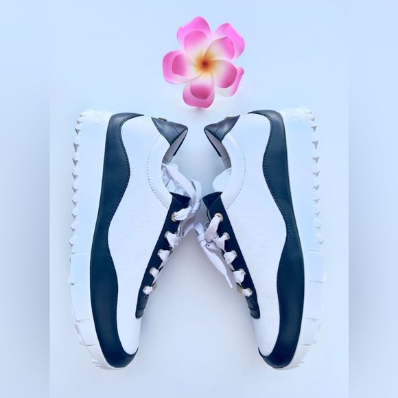 JIMMY CHOO Monza Sneakers Sz. 37.5 IT - Picture 11 of 14